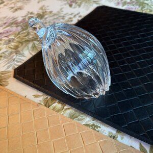 Steuben Crystal Glass Ribbed Quail by Paul Schulze 6" x 5" Design 8533
